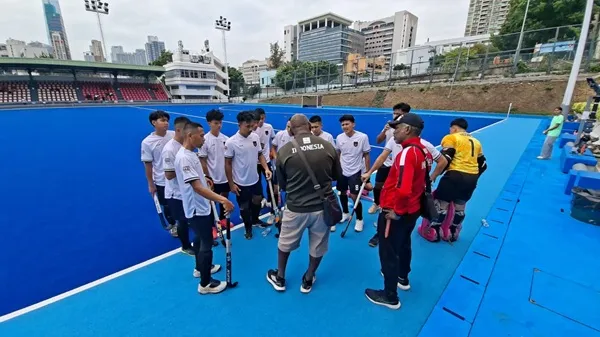 Timnas Hockey Field Putra Indonesia Menang 3-0 di Hong Kong, Coach Dhaarma Berikan Apresiasi