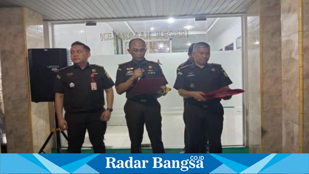 Kejari Asahan Tahan 6 Tersangka Korupsi Penyaluran KUR 2021