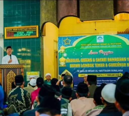 Gubernur Iqbal: Lombok Timur Kunci Pembangunan Ekonomi dan Pendidikan NTB