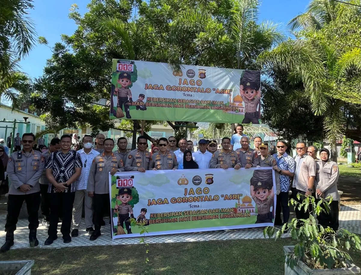 Kapolresta Gorontalo Kota Dukung Gerakan ASRI Jelang Lebaran