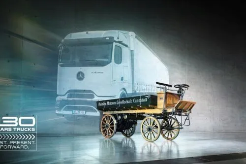 Mercedes-Benz Rayakan 130 Tahun Truk dengan Pameran Sejarah dan Inovasi