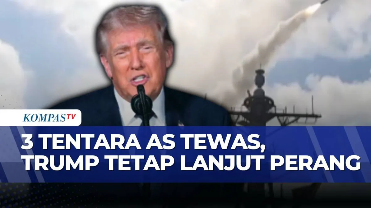Trump Janji Balas Dendam atas Tewasnya 3 Tentara AS di Iran