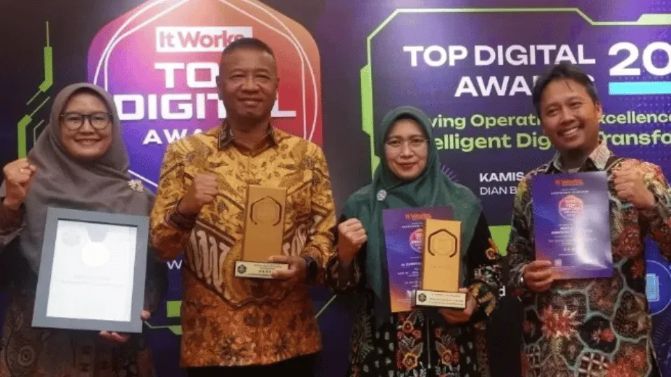 RSUD dr. Iskak Raih Tiga Penghargaan TOP Digital Awards 2025