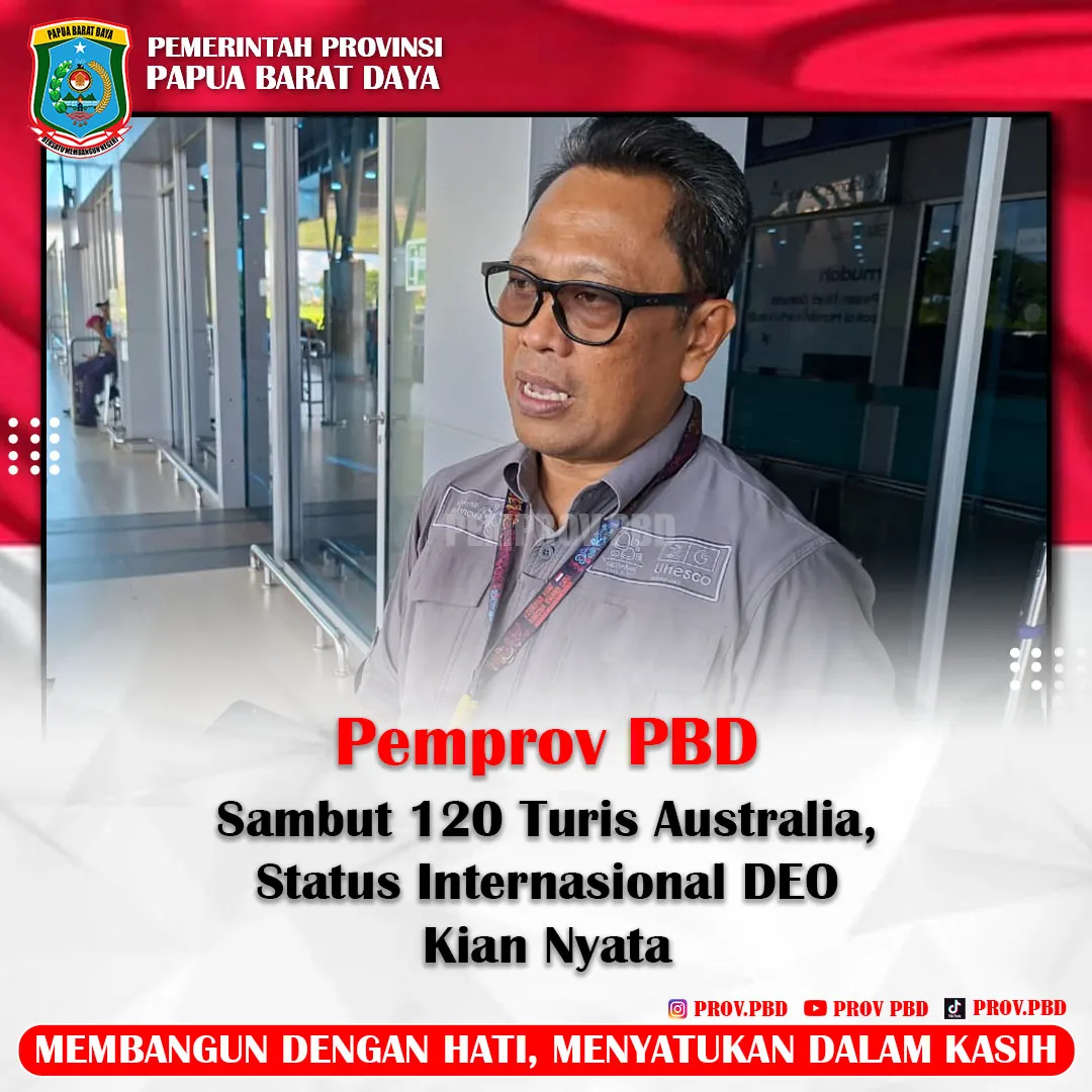 Kedatangan 120 Wisatawan Australia Tandai Status Internasional Bandara DEO