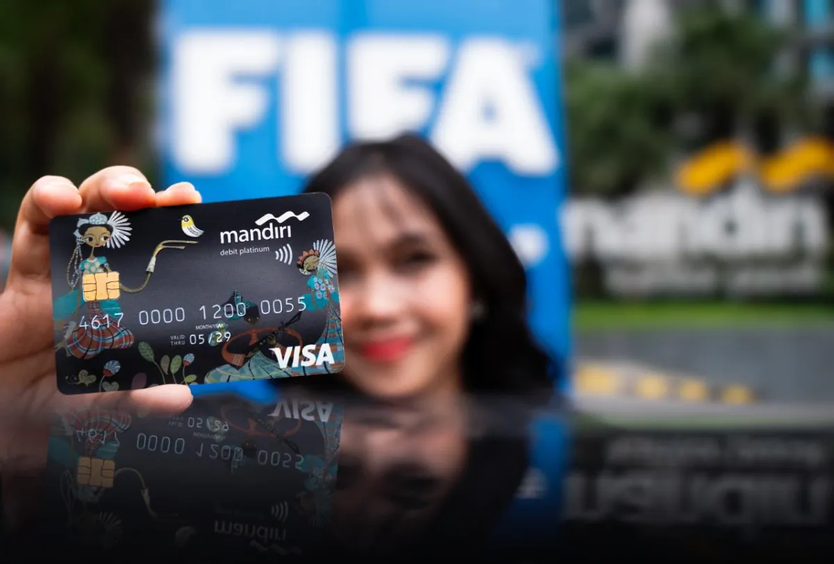 Bank Mandiri dan Visa Luncurkan Program Debit Berhadiah Piala Dunia