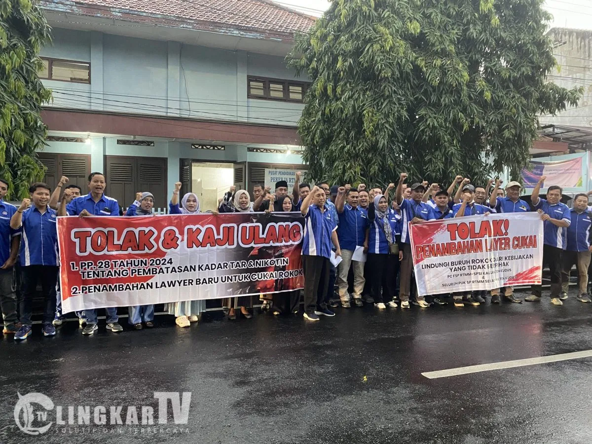 Buruh Rokok Kudus Tolak Rencana Penambahan Layer Cukai SKM
