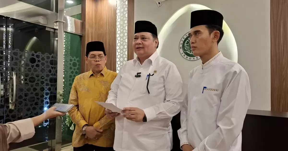 Menko Airlangga Setujui Catatan MUI untuk Penguatan Halal