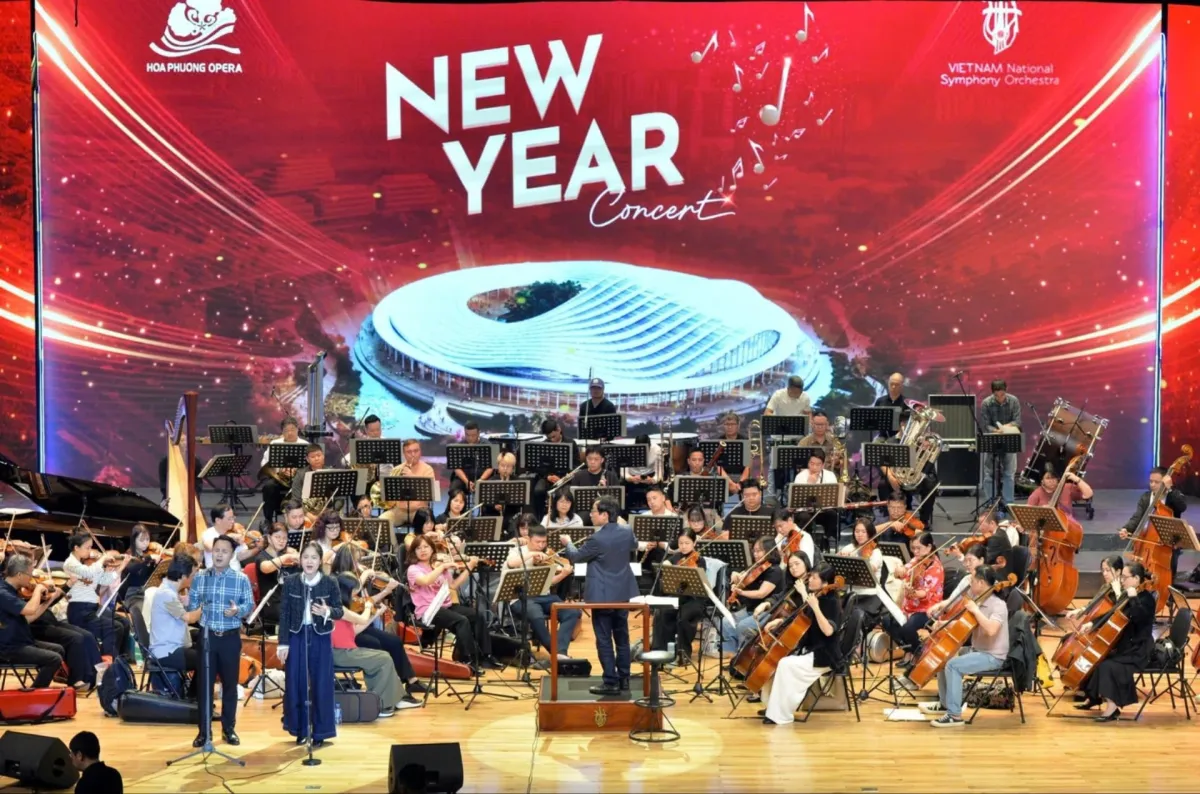 Konser Tahun Baru Spesial di Teater Hoa Phuong pada 3 Maret