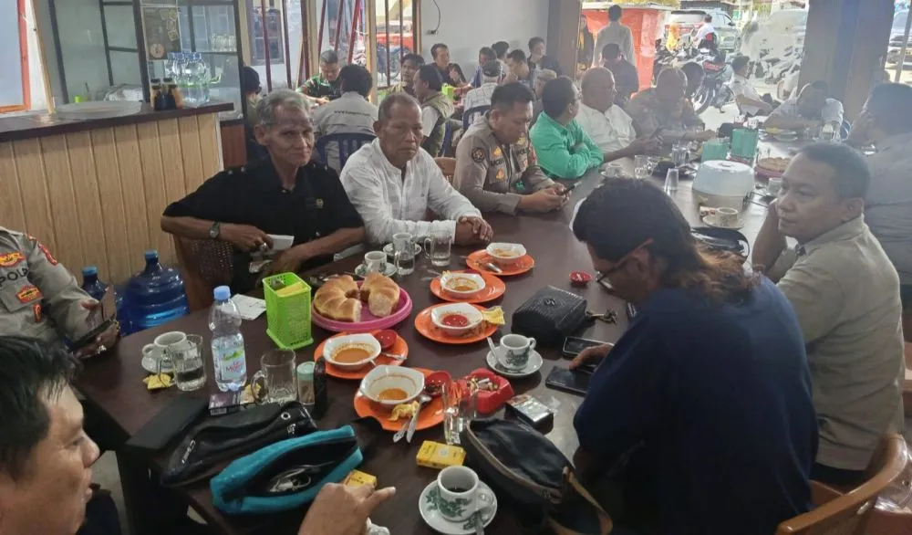 Kapolres Tanjab Barat Gelar Ngopi Santai Bersama Insan Pers