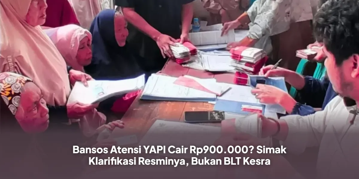 Kemensos Klarifikasi Saldo Rp900.000, Bukan Pencairan BLT Kesra