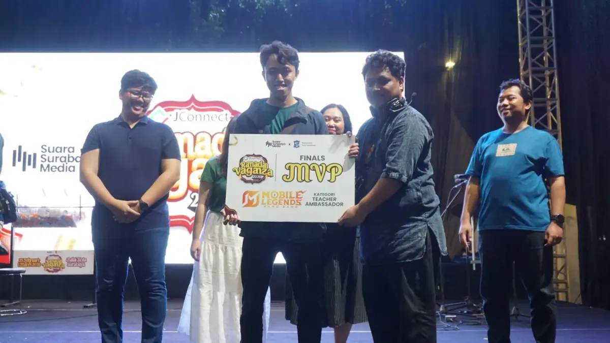 Guru SMP Gema 45 Raih Gelar MVP di Kompetisi MLBB JConnect Ramadan Vaganza 2026