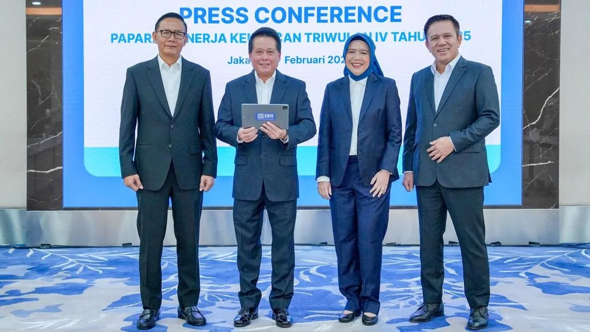 BRI Catat Laba Rp57,132 Triliun, Dukung Ekonomi Rakyat Melalui KUR dan Program Sosial