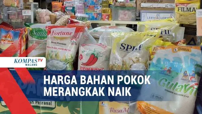 Kenaikan Harga Bahan Pokok Terjadi di Pasar Tradisional Malang
