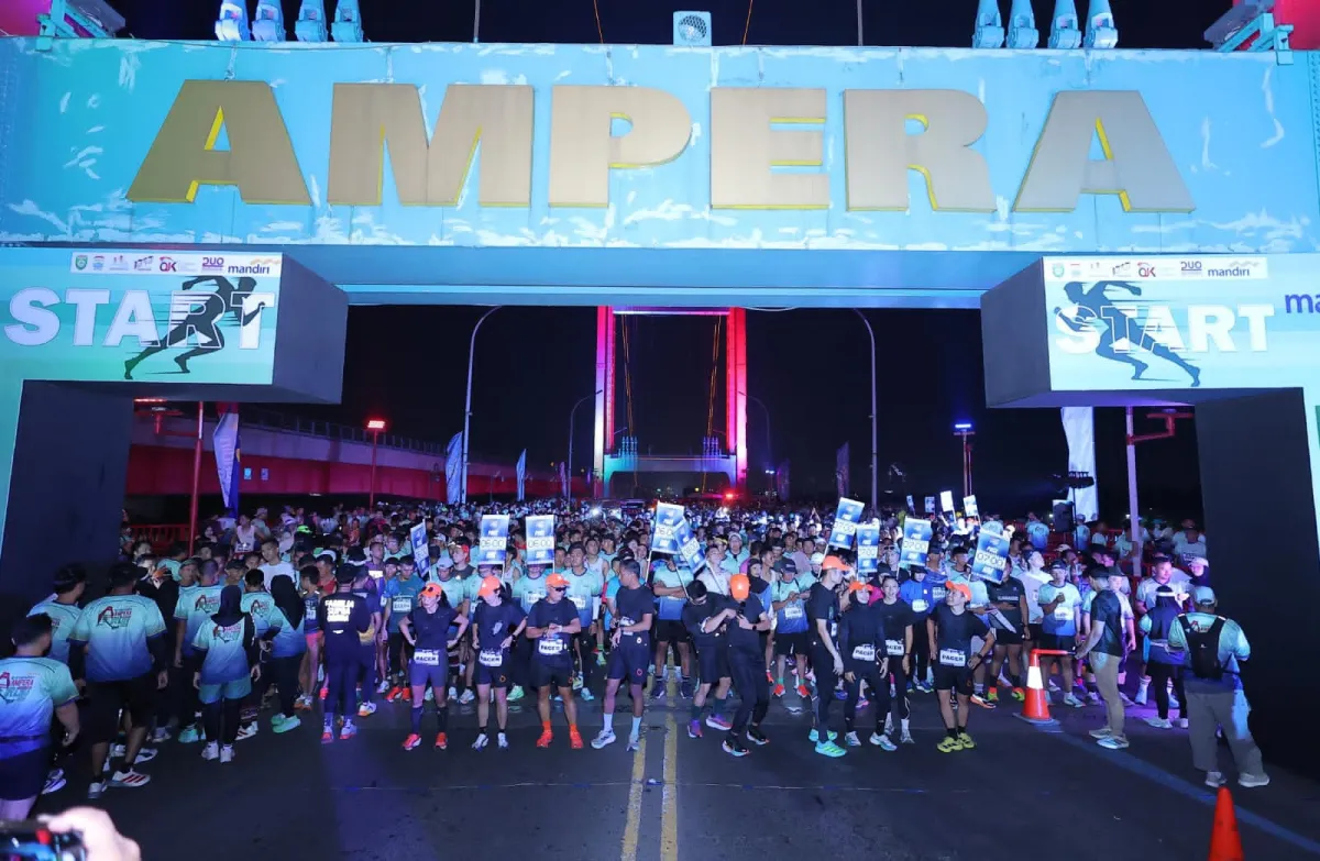 Mandiri Ampera Tourism Run 2026: Palembang Perkuat Citra Sebagai Destinasi Olahraga