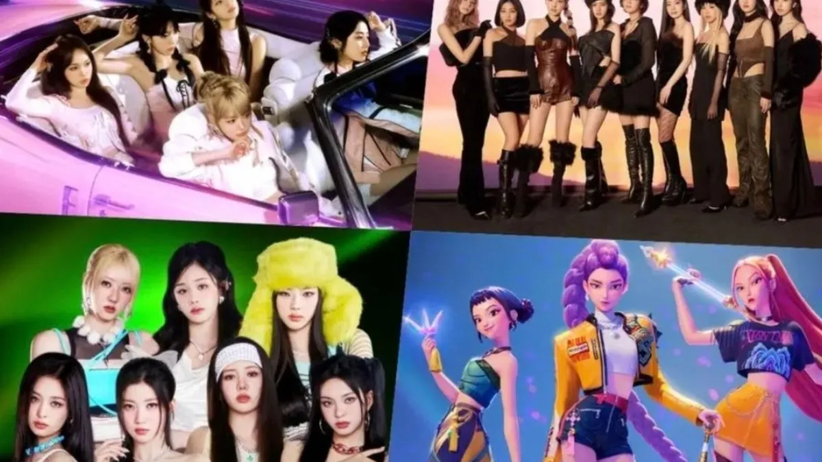 LE SSERAFIM dan TWICE Raih Sertifikasi Platinum Streaming di Jepang