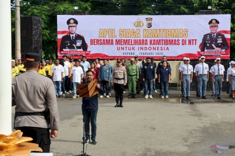 Apel Siaga Kamtibmas di Kupang Jelang Ramadhan dan Idul Fitri