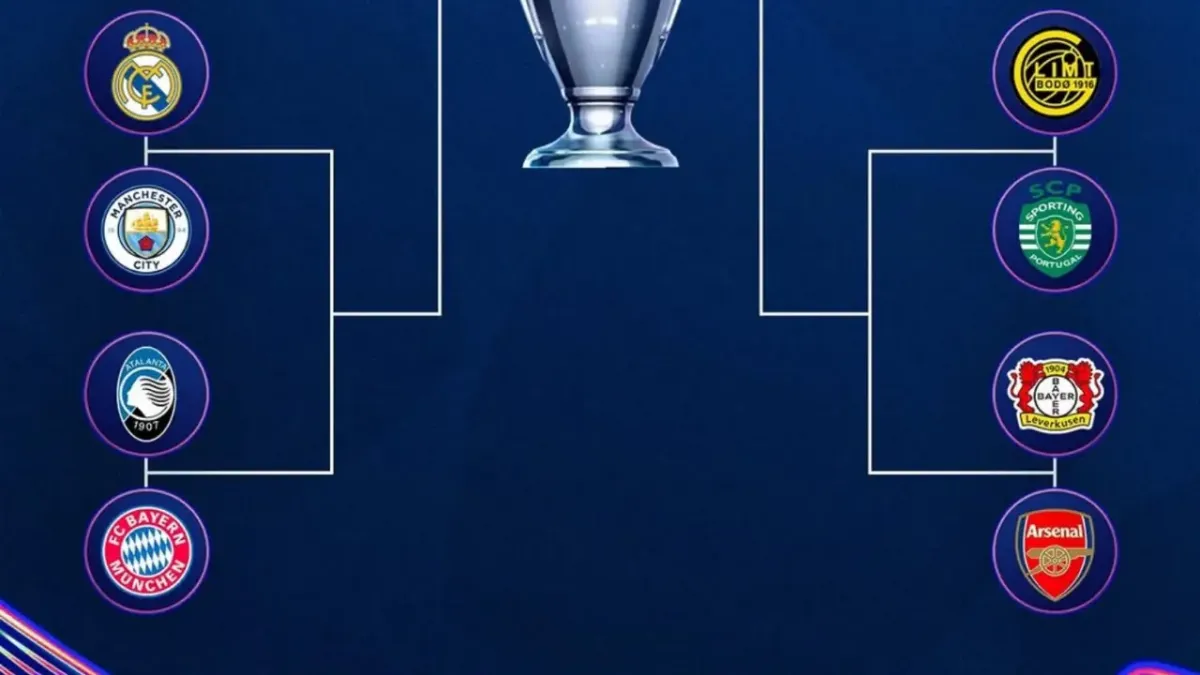 Drawing Liga Champions: Peluang Manchester City dan Arsenal Bertemu di Final