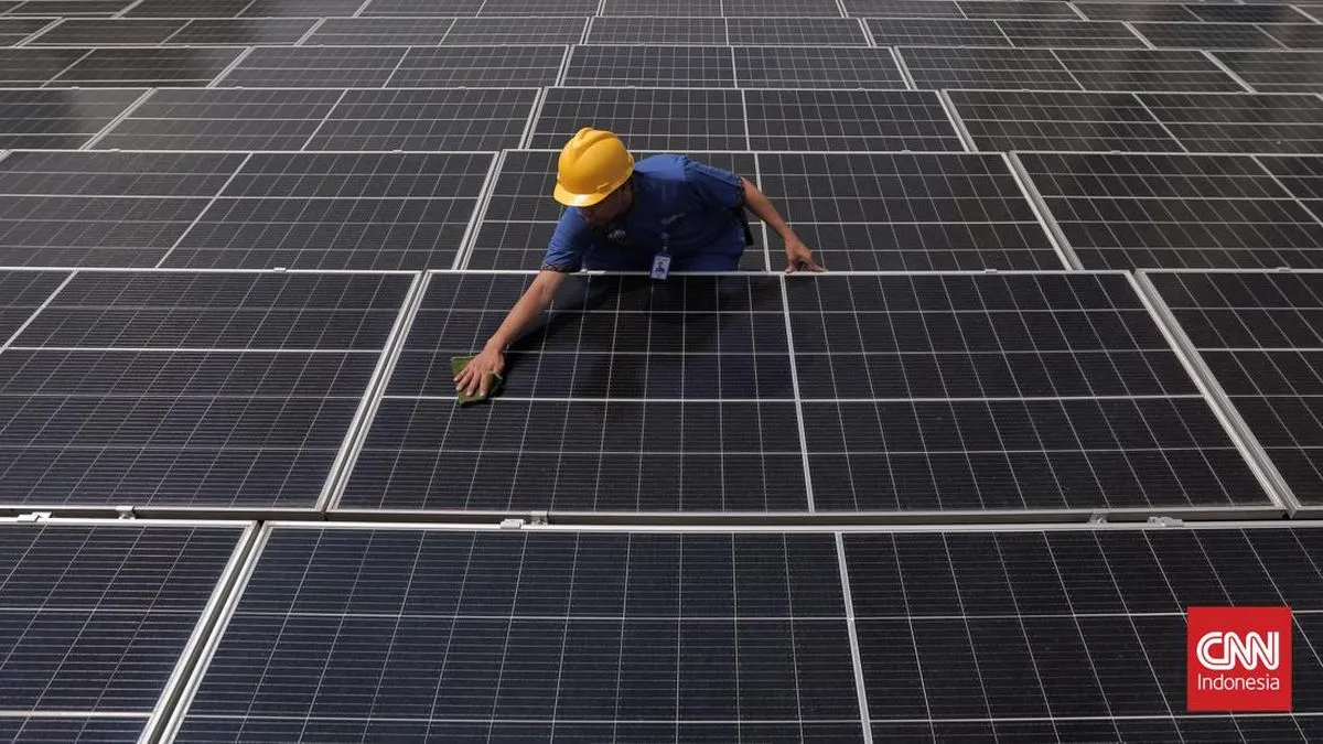 AS Kenakan Tarif Impor 104% untuk Panel Surya dari Indonesia
