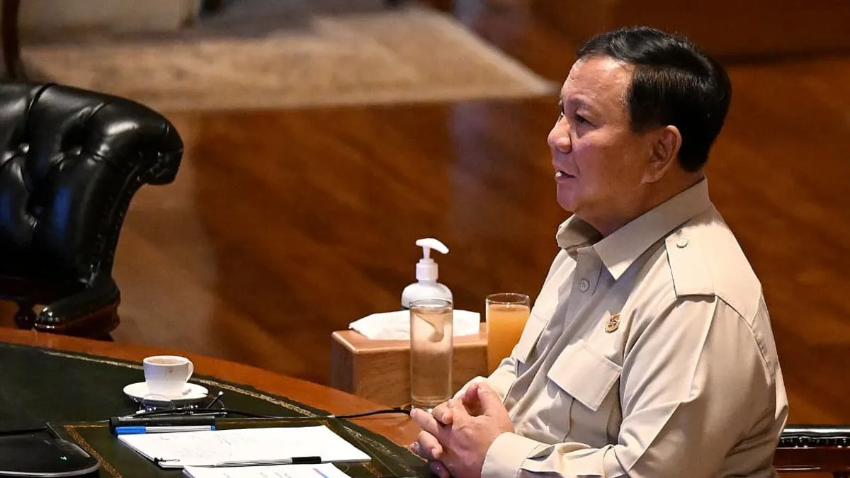 Presiden Prabowo Gelar Rapat Terbatas Bahas Kebijakan Energi dan Ekonomi