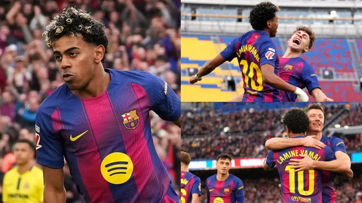 Lamine Yamal Cemerlang, Barcelona Raih Kemenangan 4-1 atas Villarreal