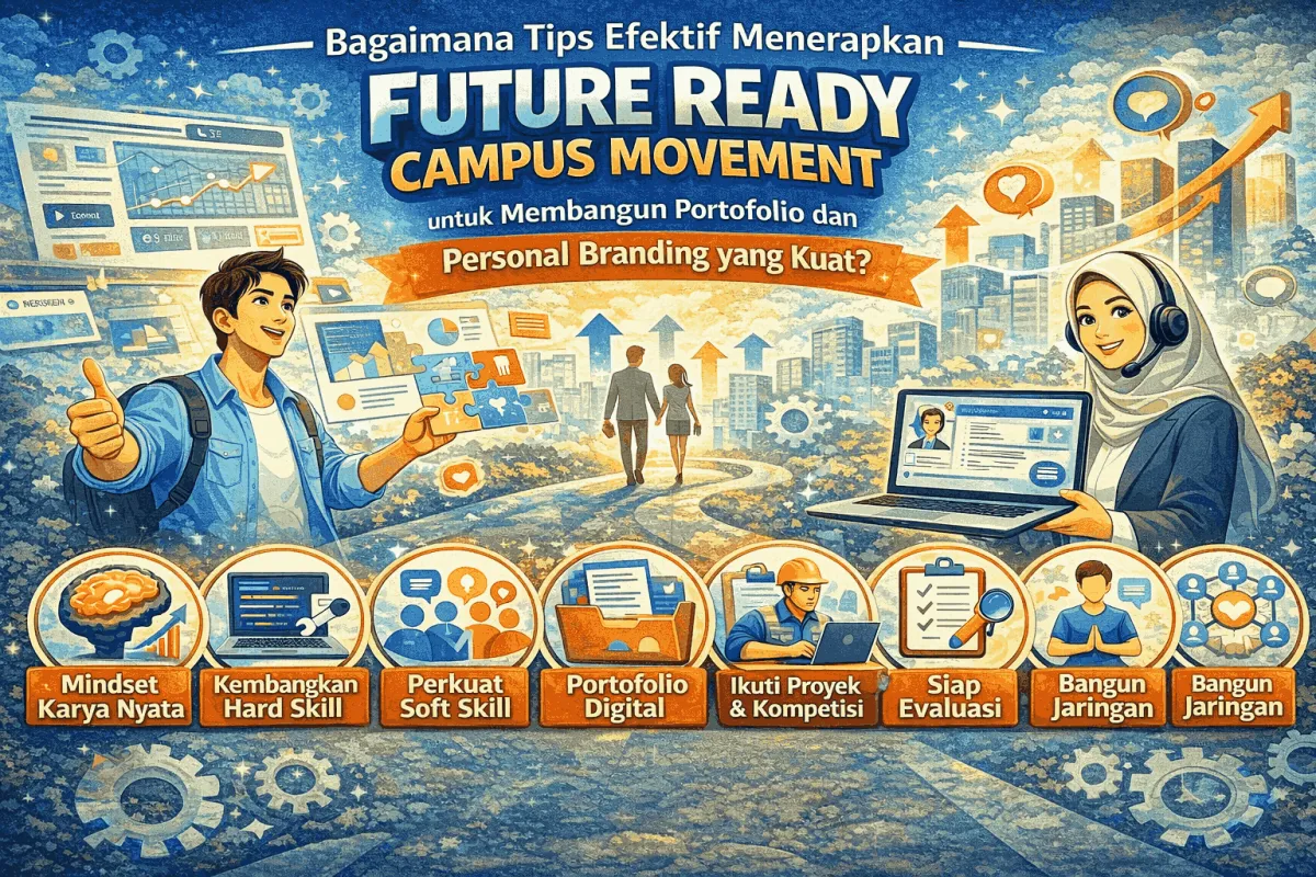 Membangun Portofolio dan Personal Branding Melalui Future Ready Campus Movement