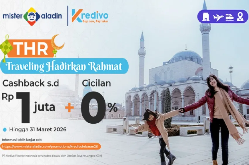 Promo Liburan Hemat untuk Ramadan dan Lebaran Bersama Mister Aladin