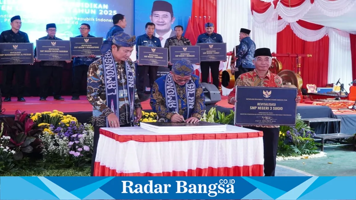 Revitalisasi 47 Sekolah di Lamongan untuk Tingkatkan Kualitas Pendidikan
