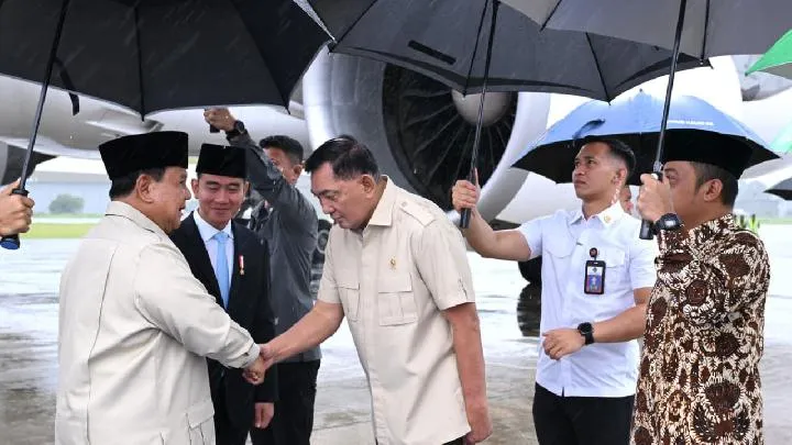 Prabowo Kembali ke Tanah Air Setelah Perjalanan Dinas 11 Hari