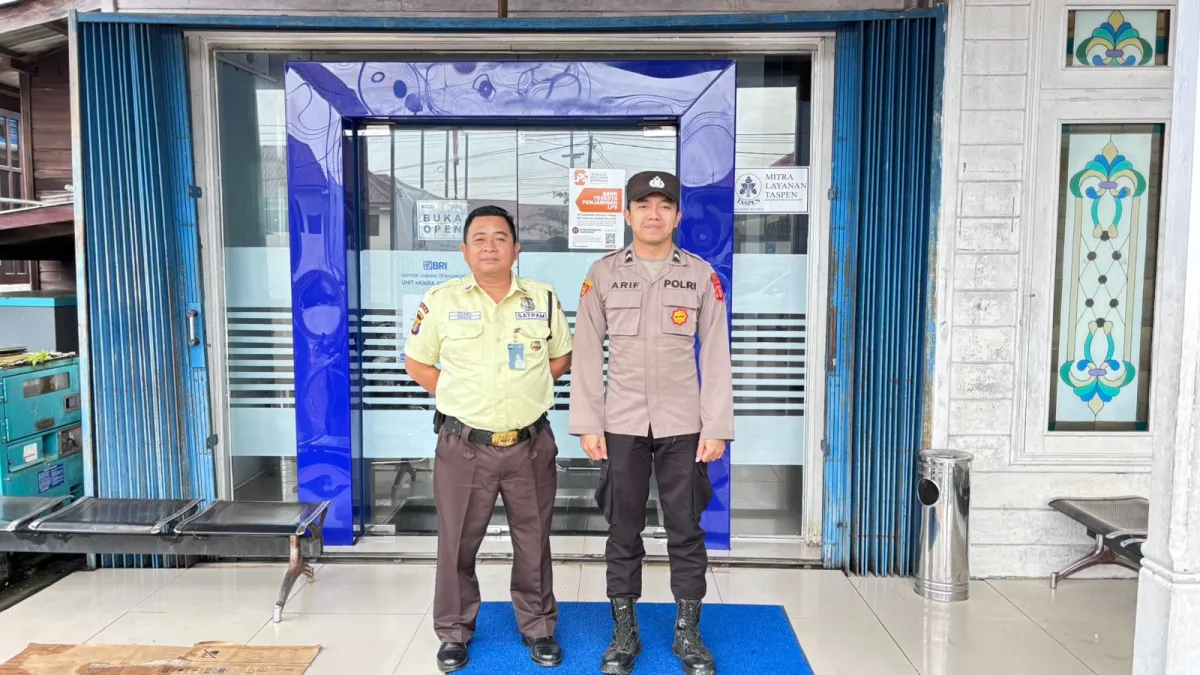 Polsek Muara Ancalong Gelar Operasi KRYD untuk Amankan Sektor Perbankan