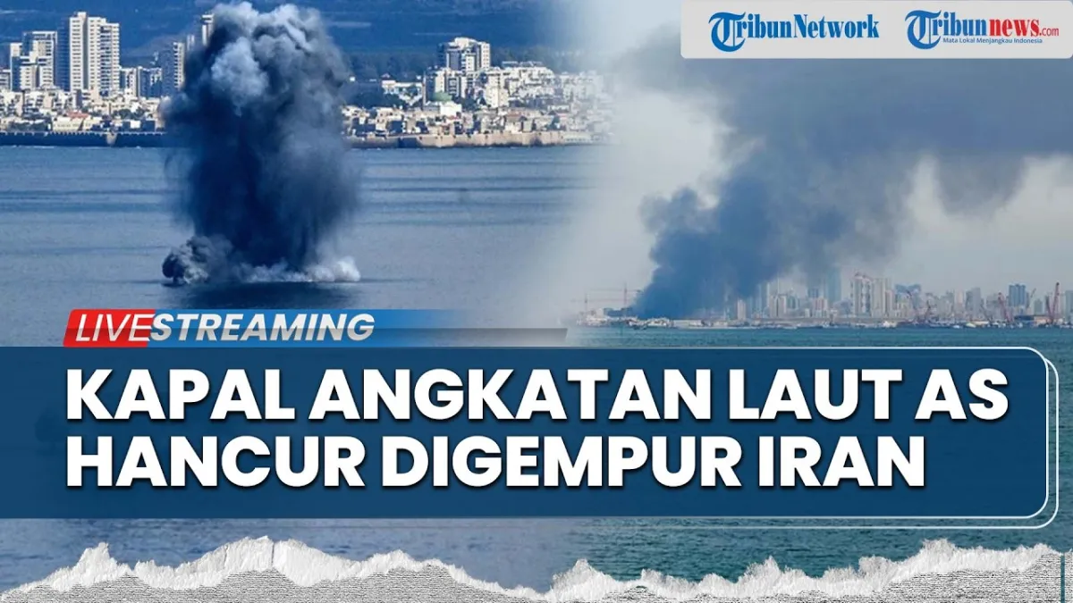 Iran Serang Kapal AS sebagai Balasan atas Serangan Israel