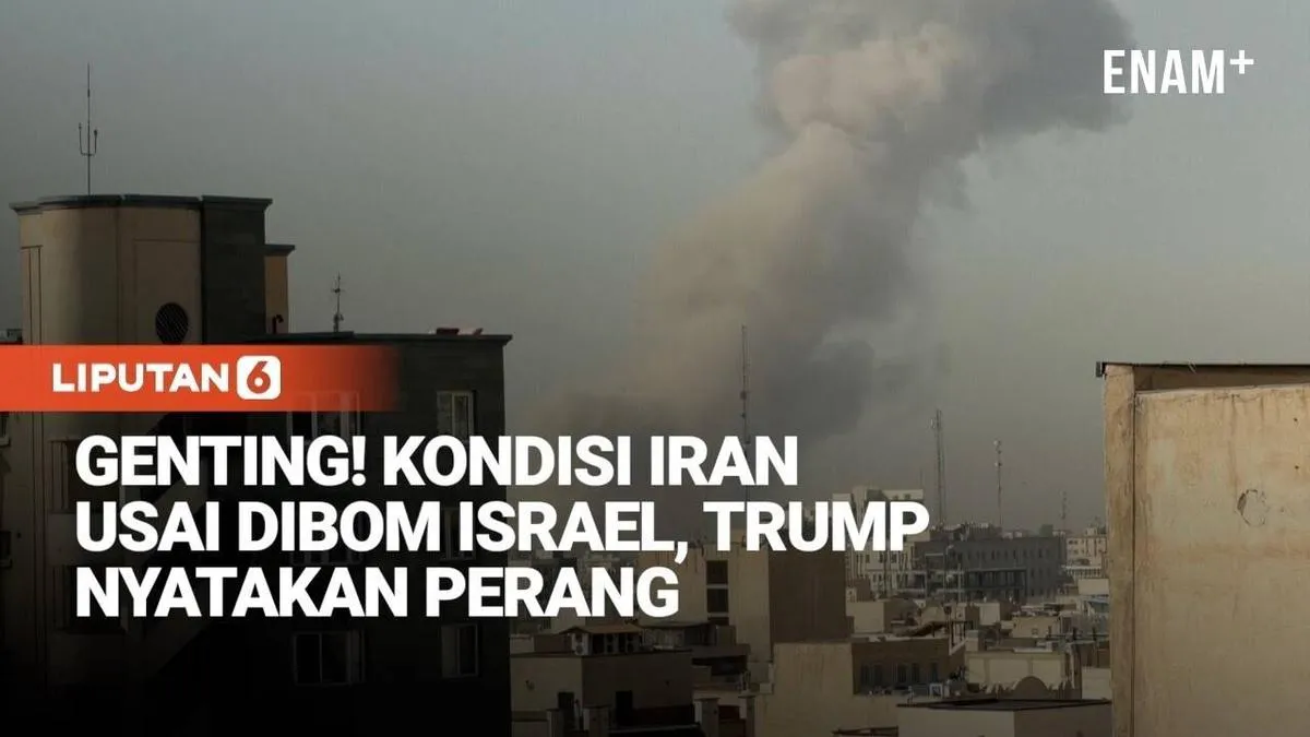 Serangan Israel Guncang Teheran, Trump Tanggapi Ancaman