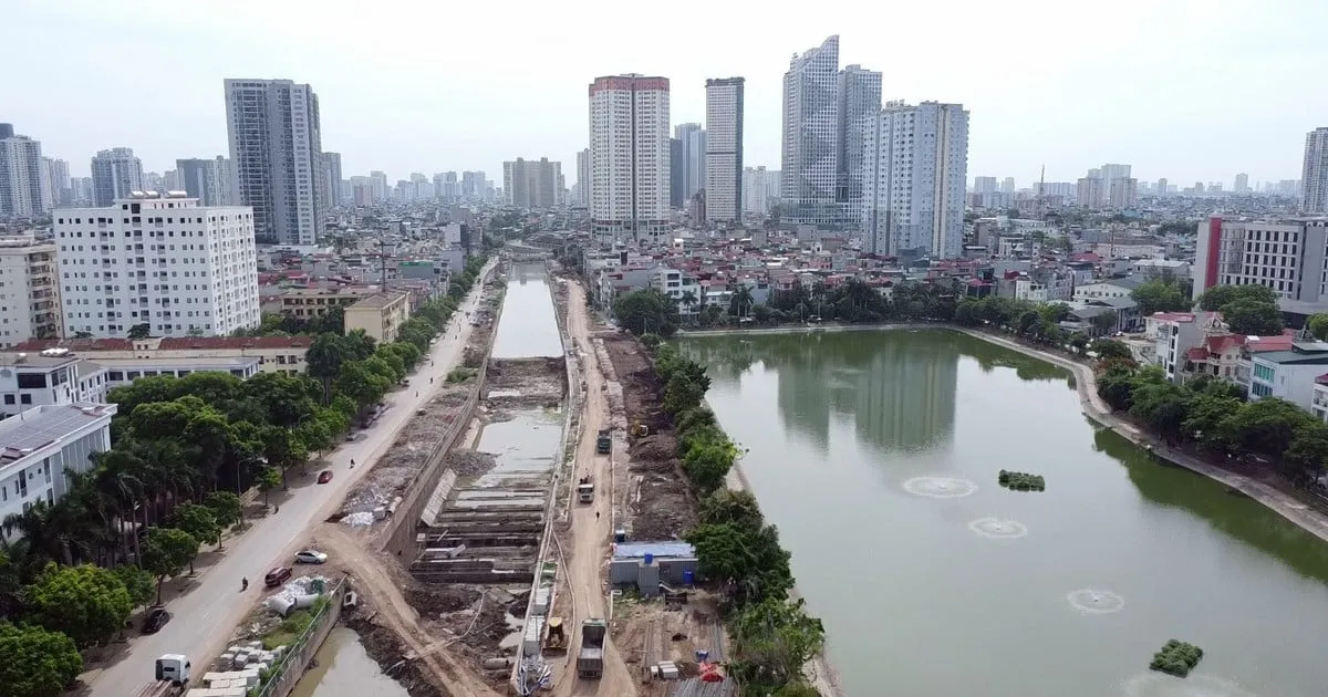 Percepat Pengerukan Kanal La Khe untuk Atasi Banjir di Hanoi Barat