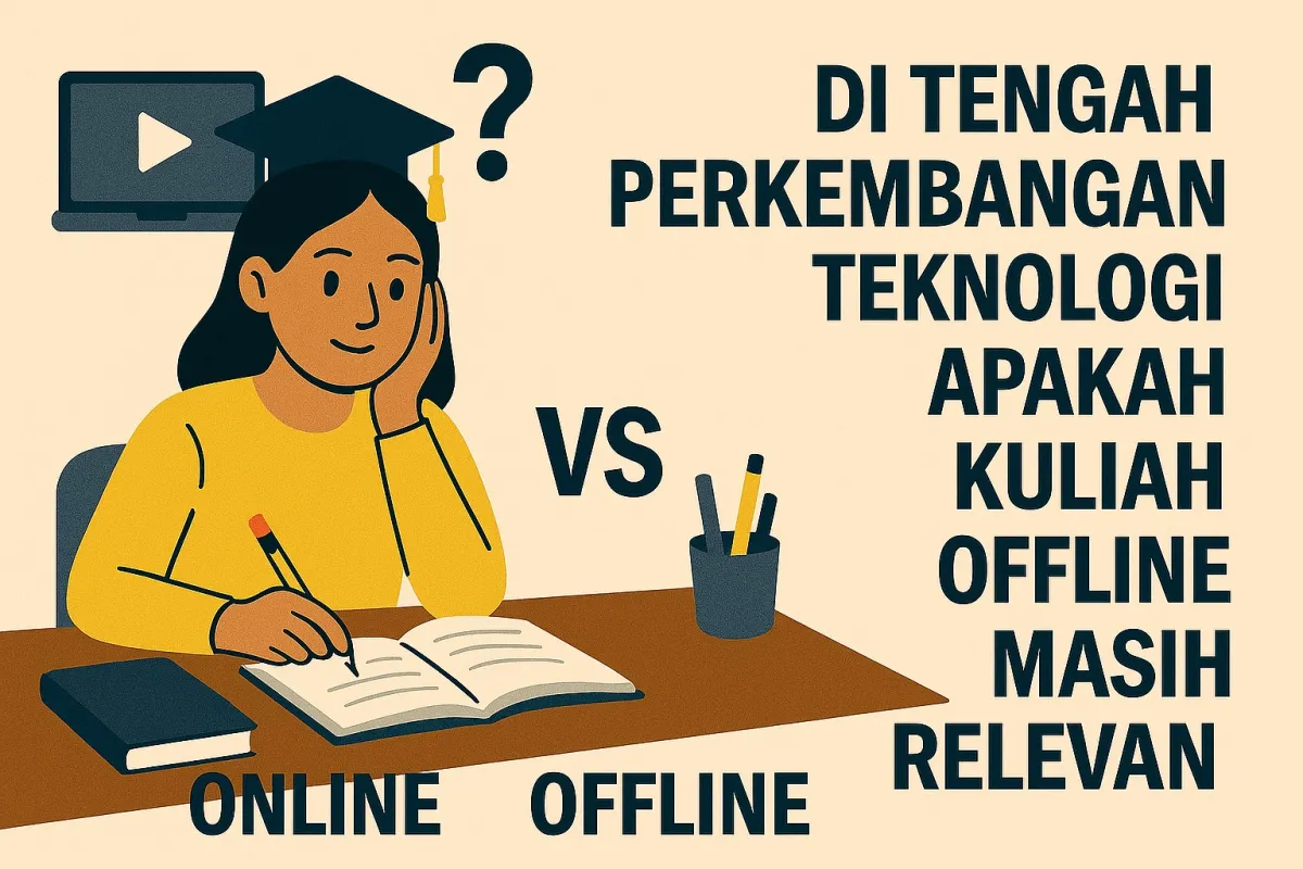 Relevansi Kuliah Offline di Era Digital: Antara Interaksi dan Teknologi