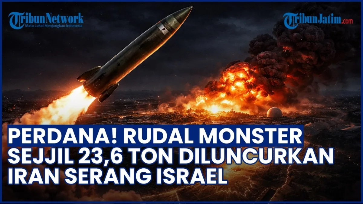 Iran Luncurkan Rudal Sejjil ke Israel, Targetkan Pusat Keputusan dan Industri Militer