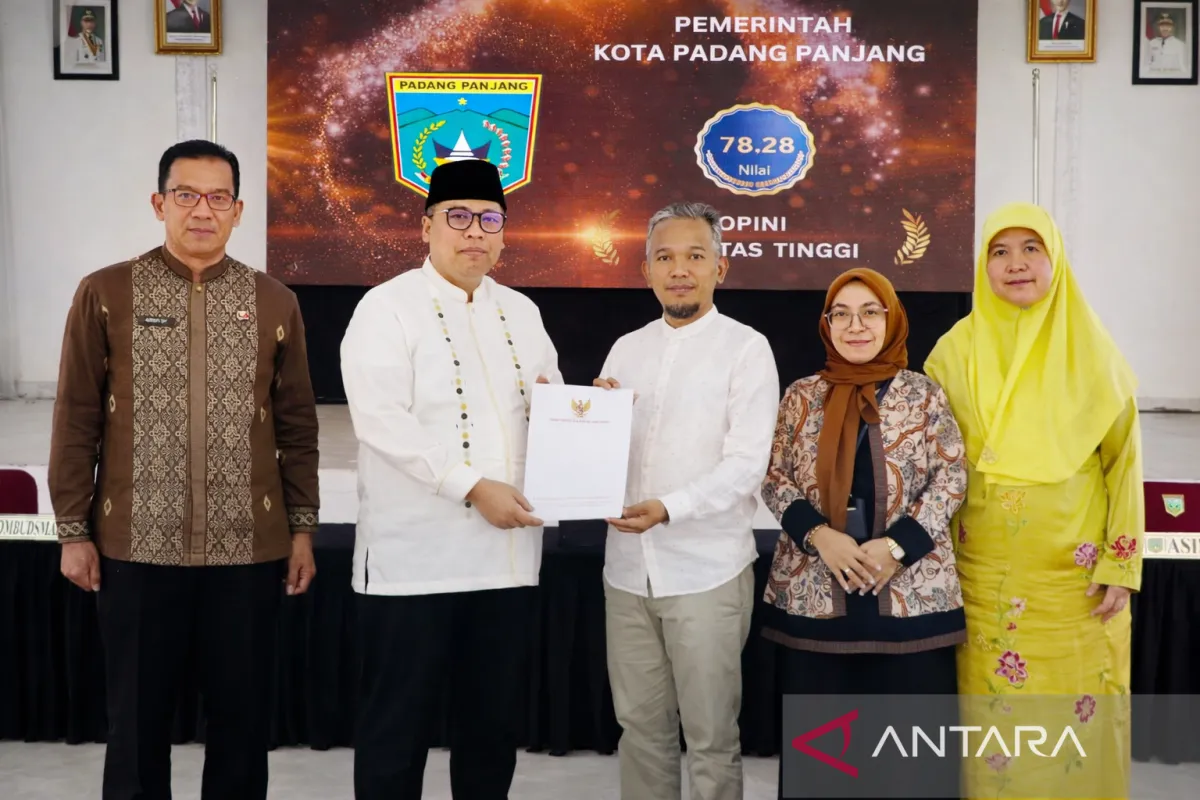 Ombudsman RI Berikan Opini Kualitas Tinggi untuk Pelayanan Publik Padang Panjang