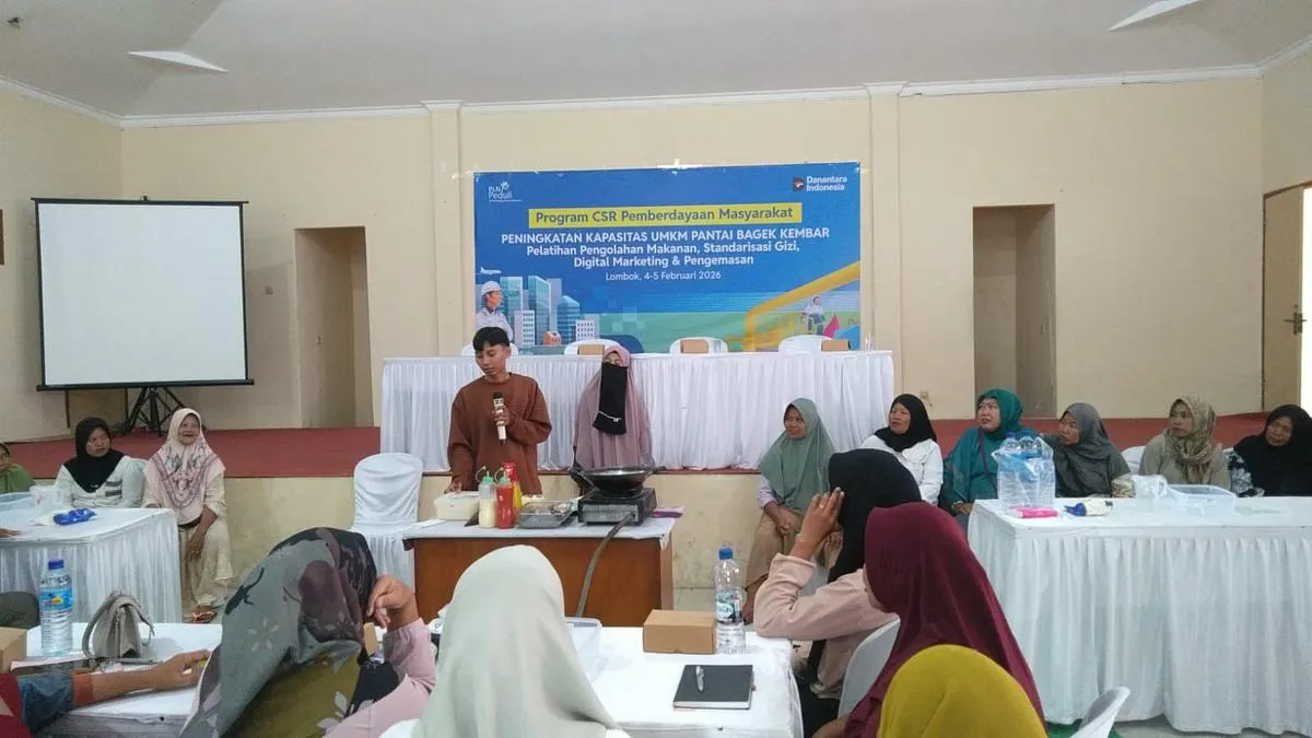 Pelatihan UMKM di Pantai Bagek Kembar Dorong Ekonomi Pesisir NTB