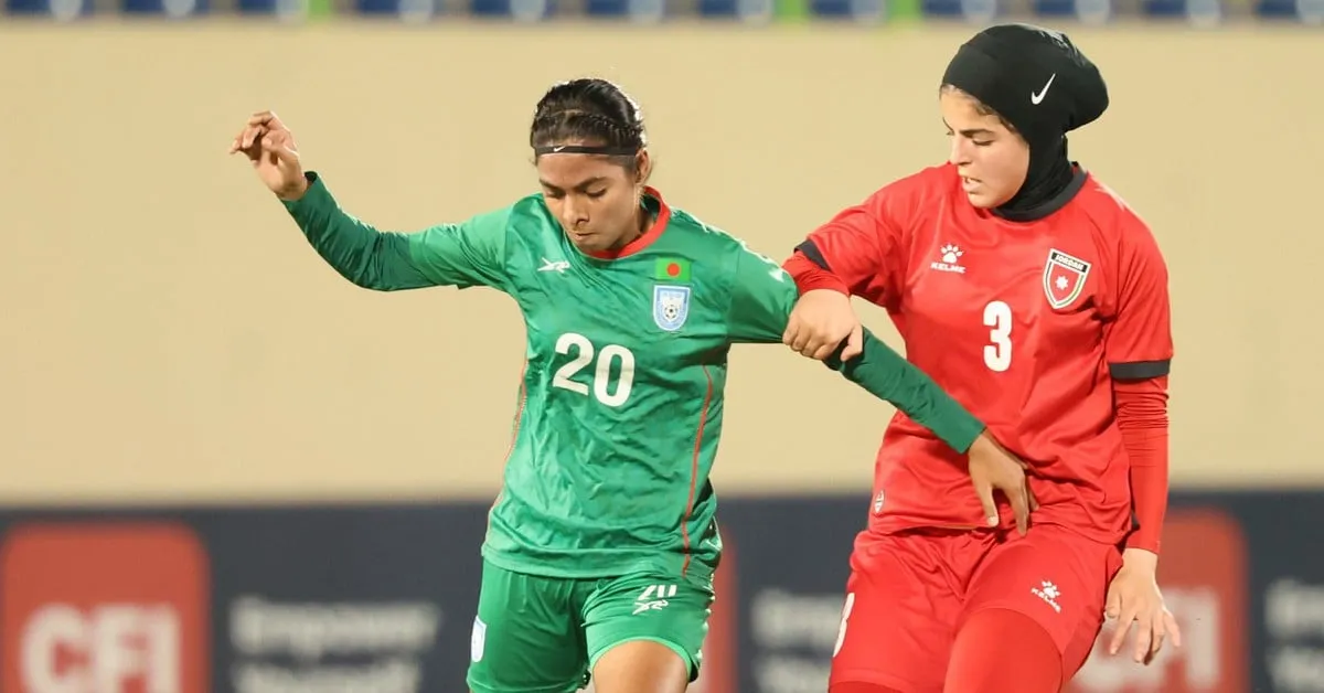 Tim Sepak Bola Wanita Bangladesh Tampil di Kejuaraan Asia dengan Tinggi Rata-rata di Bawah 1,5 Meter
