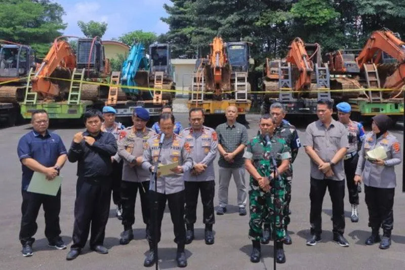 Polda Lampung Koordinasi dengan Pemerintah Pusat Terkait Dampak Tambang Ilegal