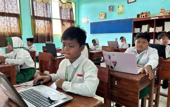 MIN Sampang Laksanakan Tes Kompetensi Akademik Berbasis Teknologi