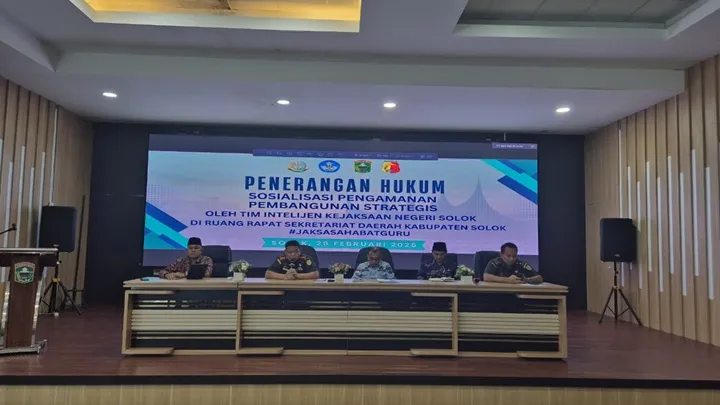 Kejaksaan Negeri Solok Sosialisasikan Jaksa Sahabat Guru untuk Cegah Korupsi di Pendidikan