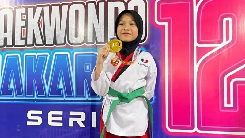 MIN 14 Al-Azhar Asy-Syarif Raih 8 Medali Emas di Liga Taekwondo DKI Jakarta