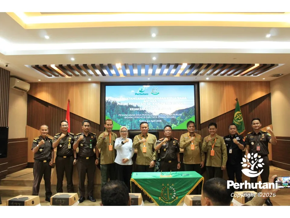 Perhutani dan Kejari Tuban Jalin Kerja Sama Penanganan Hukum Perdata