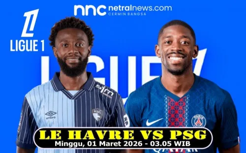 Le Havre Tantang PSG Dalam Upaya Menjegal Ambisi Juara