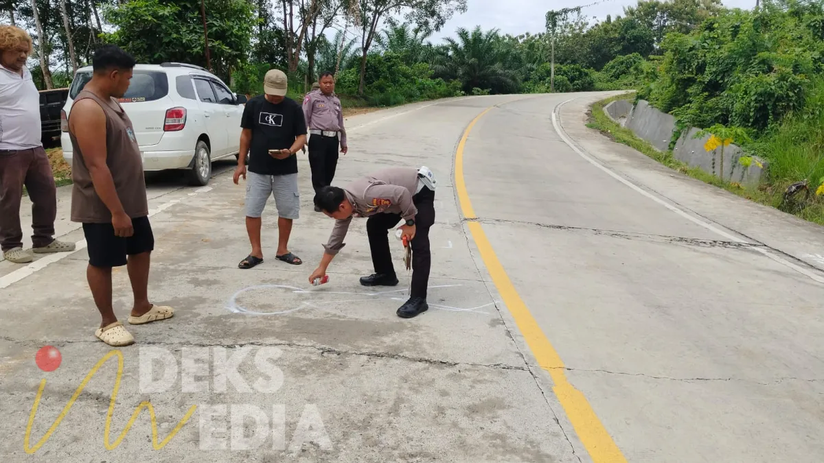 Kecelakaan Lalu Lintas di Jalan Poros Bontang-Sangatta, Seorang Pemuda Tewas