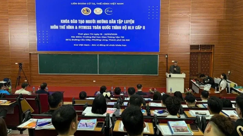 221 Peserta Ikuti Pelatihan Pelatih Kebugaran Tingkat II di Hanoi