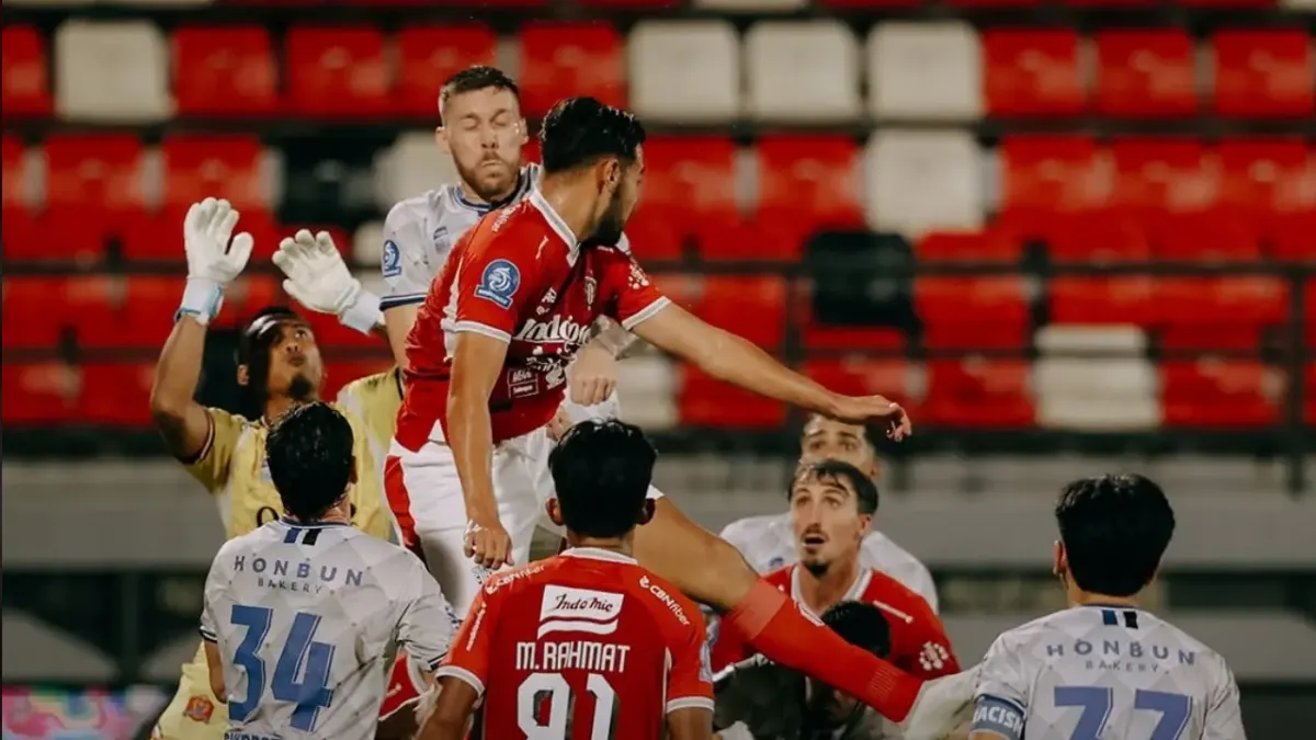 Klasemen Liga 1: Persib Bandung Masih Memimpin Setelah Imbangnya Bali United dan Persijap