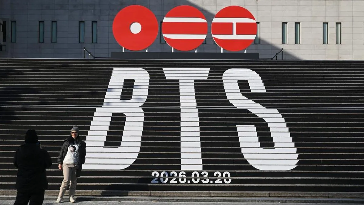 260 Ribu Penggemar Bersiap Sambut Konser Gratis BTS di Gwanghwamun