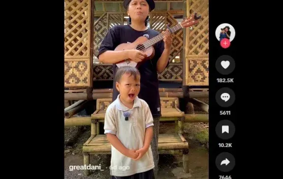 El Khanza: Bocah 4 Tahun Viral Berkat Suara Emasnya di TikTok