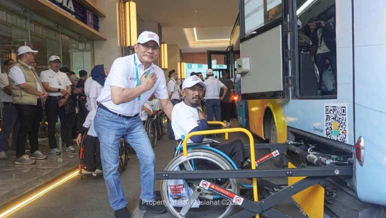BSI Maslahat Berangkatkan 2.261 Pemudik, Termasuk 385 Difabel