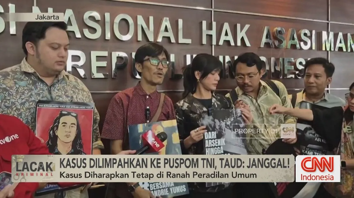 Kasus Penyiraman Air Keras Aktivis KontraS Dilimpahkan ke Puspom TNI, Tim Advokasi Protes